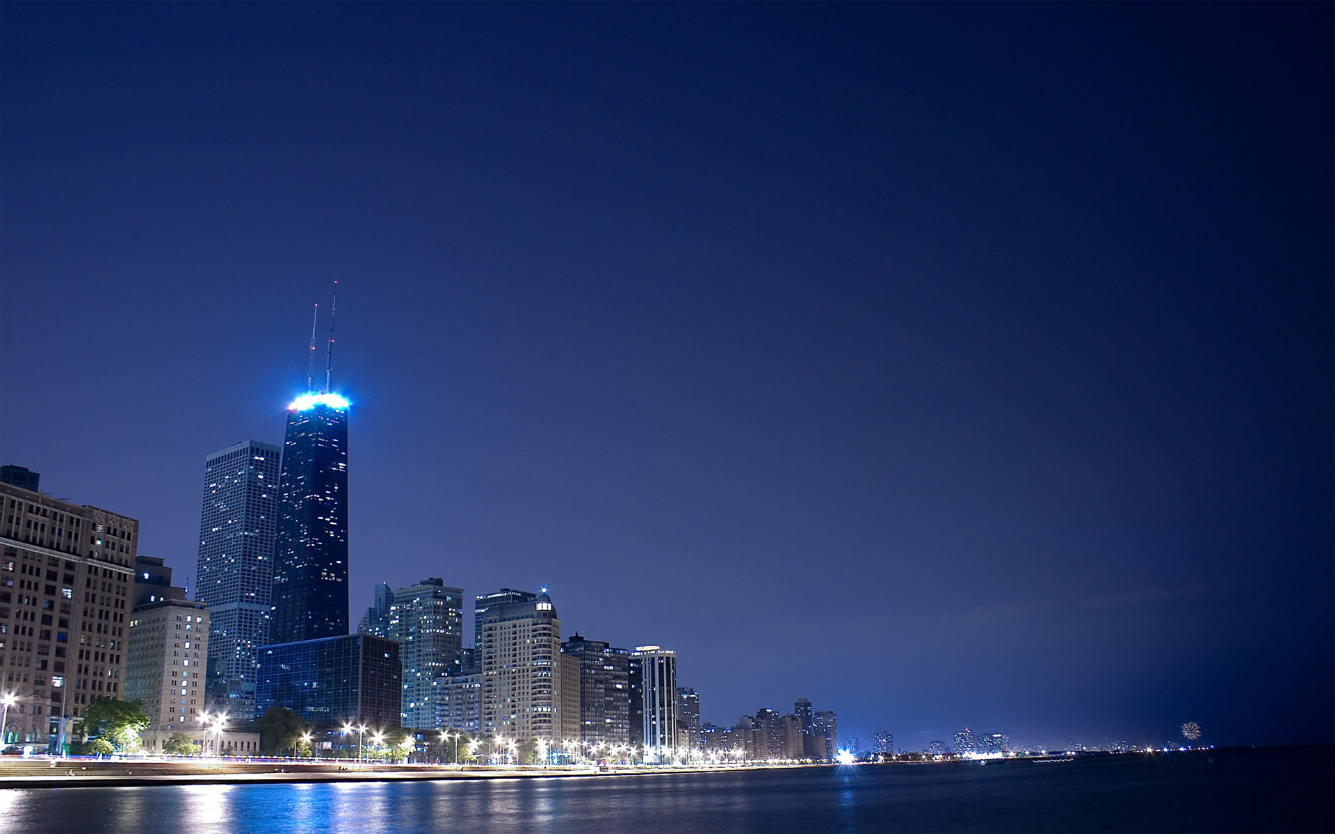 Hancock Center At Night Best Background Full HD1920x1080p, 1280x720p, - HD Wallpapers Backgrounds Desktop, iphone & Android Free Download